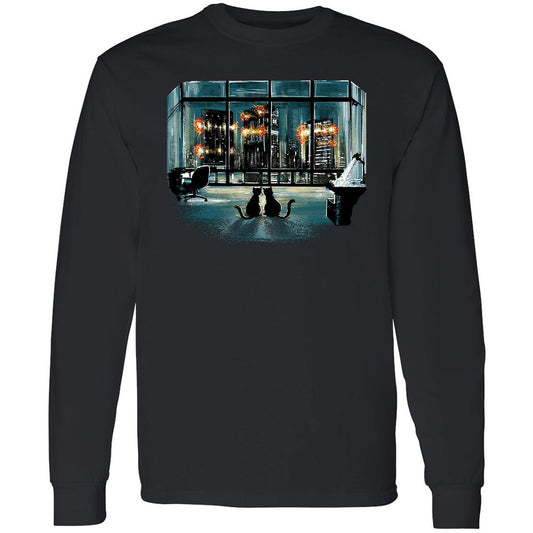 Long Sleeve T-Shirt - 5KT5PPL5 - Black - 1