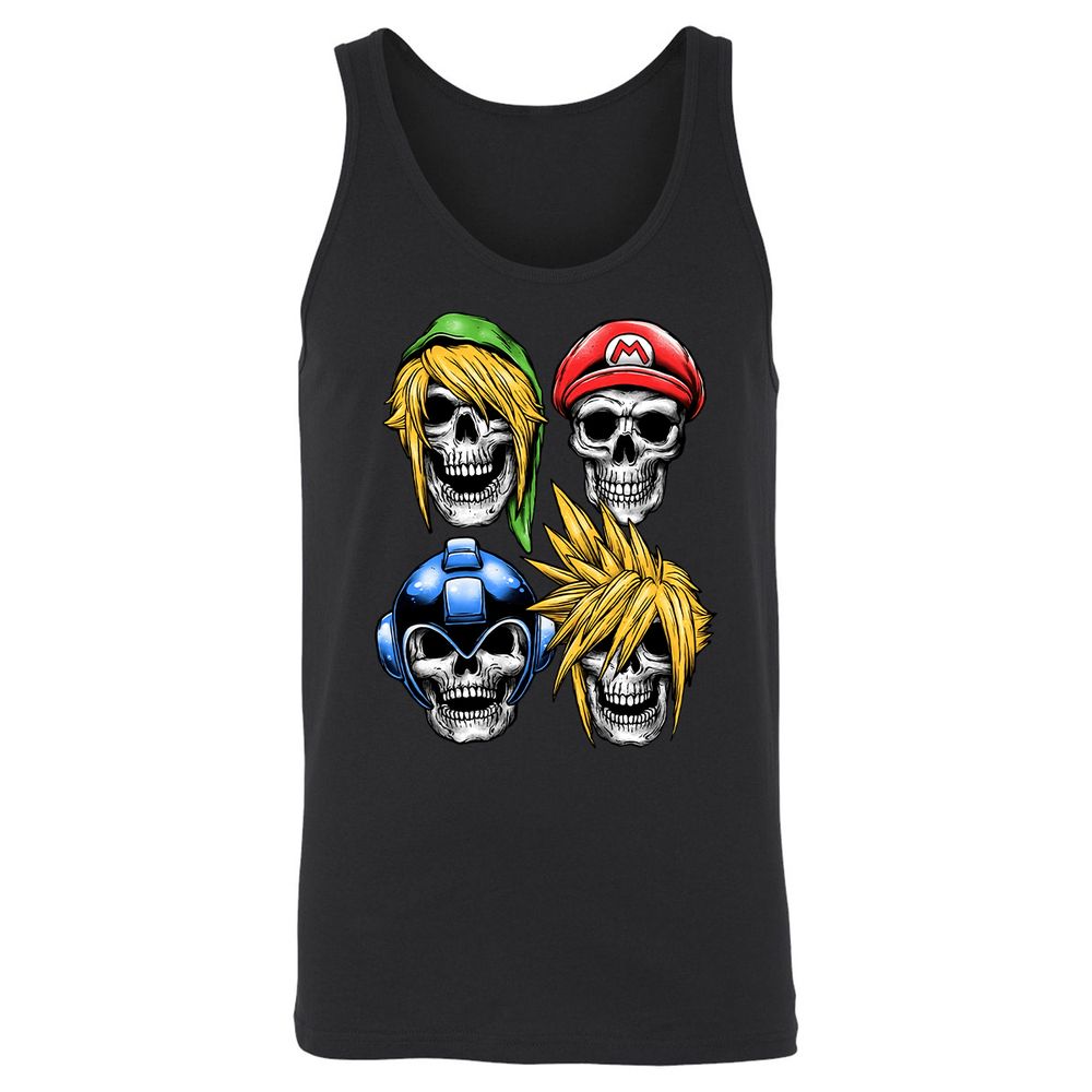 Unisex Jersey Tank - 2N8VBL58 - Black - 1