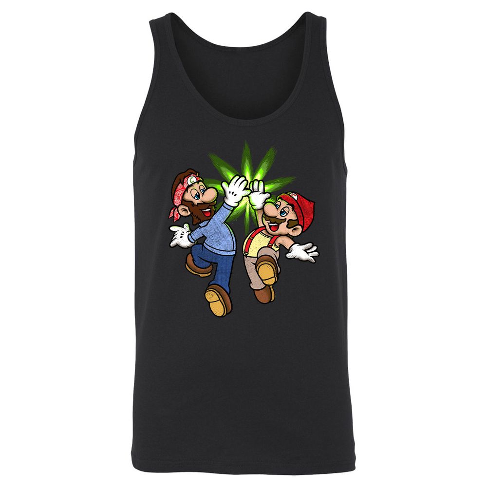Unisex Jersey Tank - U7ZJWB7T - Black - 1