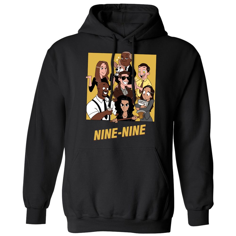 Classic Unisex Hoodie - WLB9GZFE - Black - 1