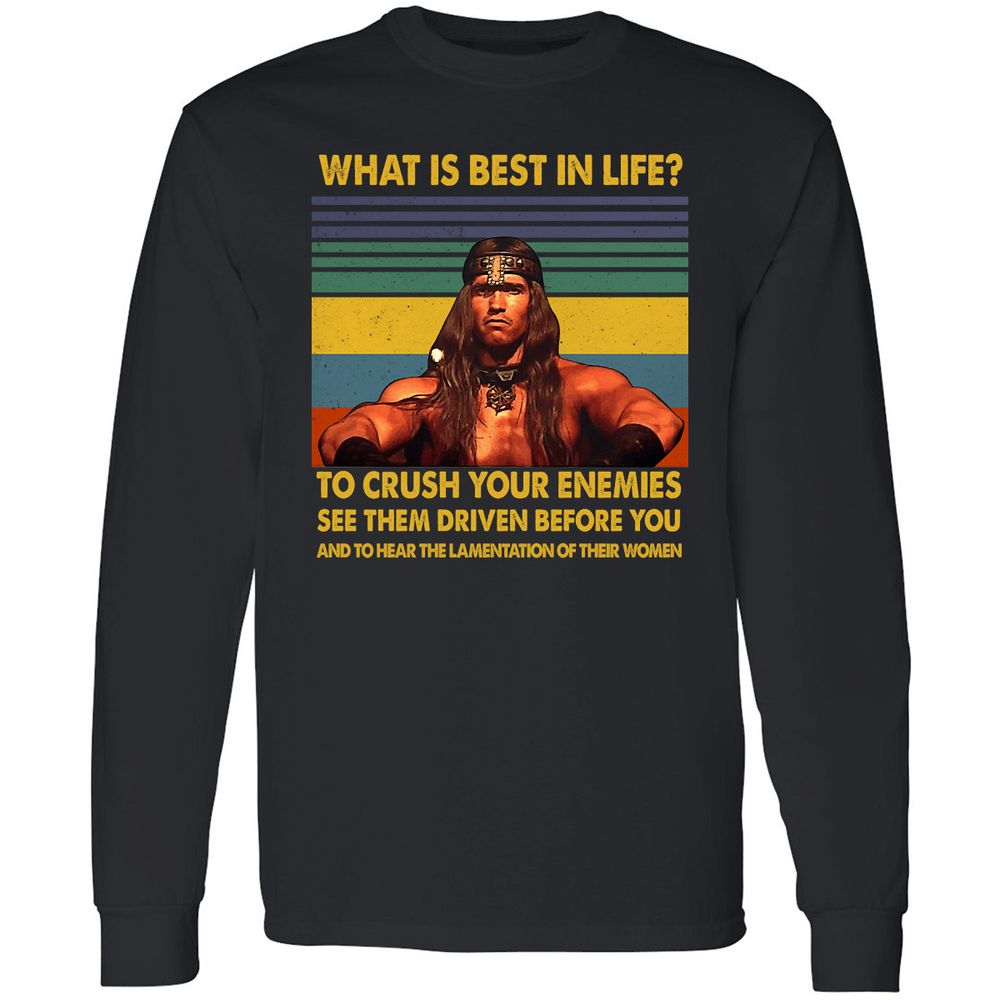 Long Sleeve T-Shirt - 2NCDYFV6 - Black - 1