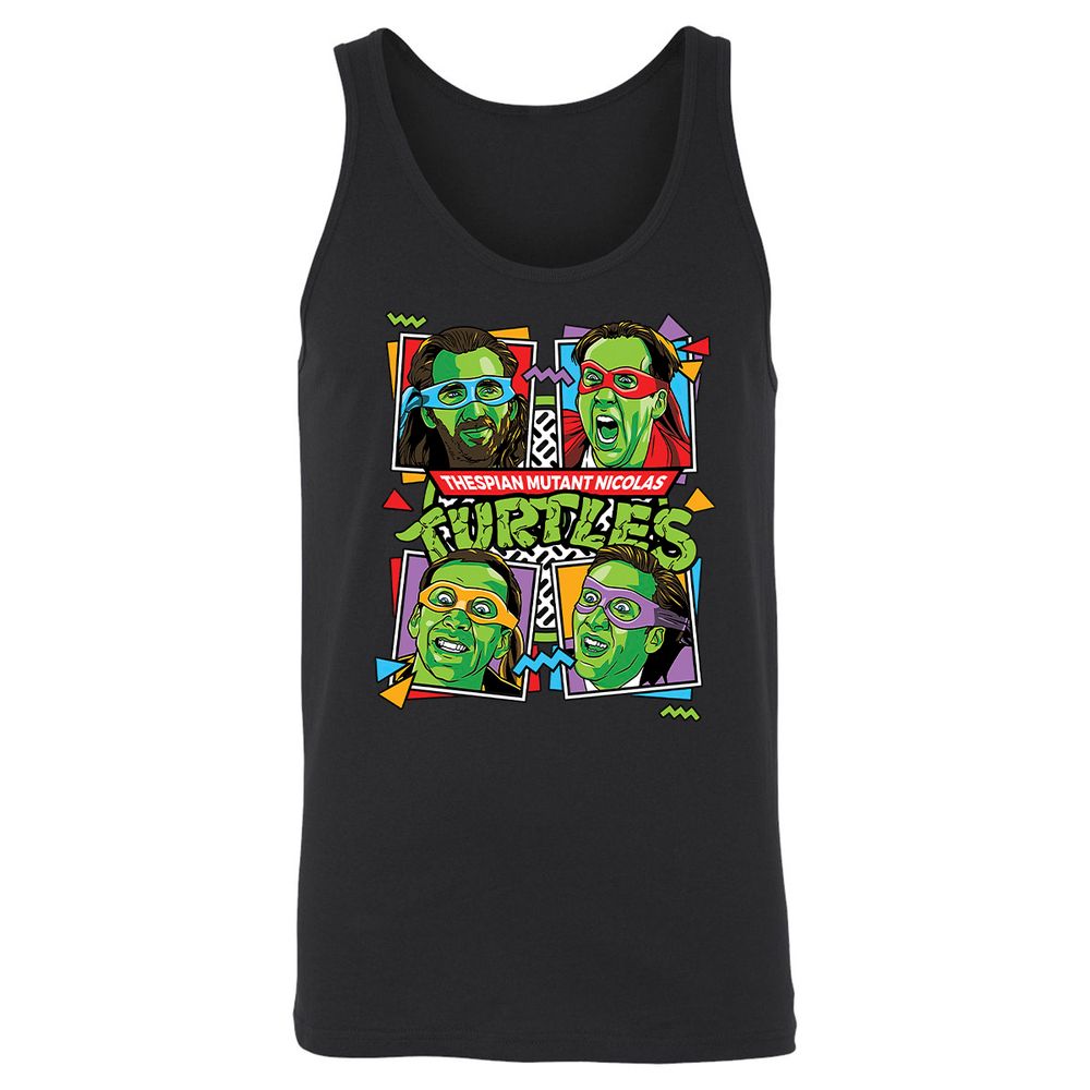 Unisex Jersey Tank - ZWWM7ZTB - Black - 1