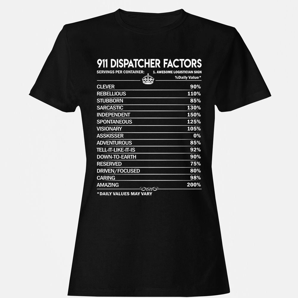 Women's T-Shirt - QPJH6QNC - Black - 1