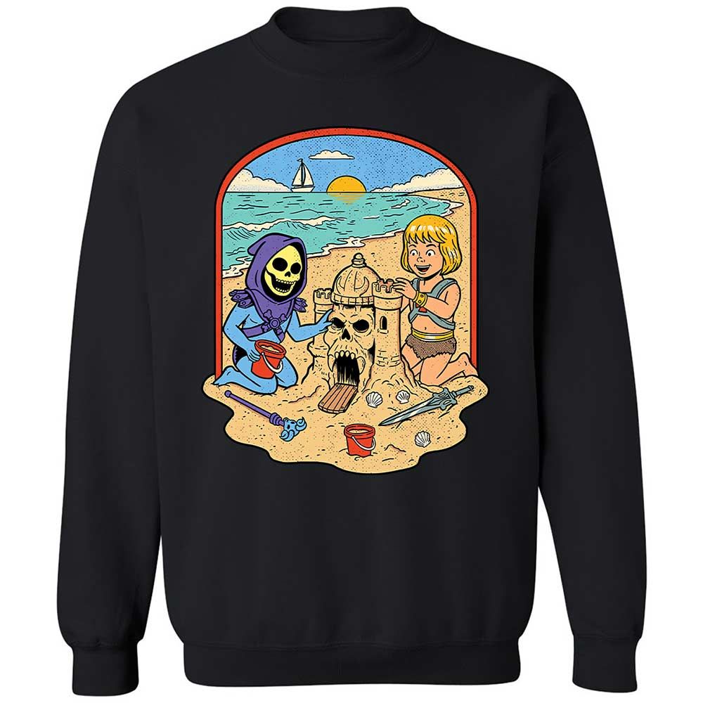 Classic Unisex Sweatshirt - CXFHWLMR - Black - 1