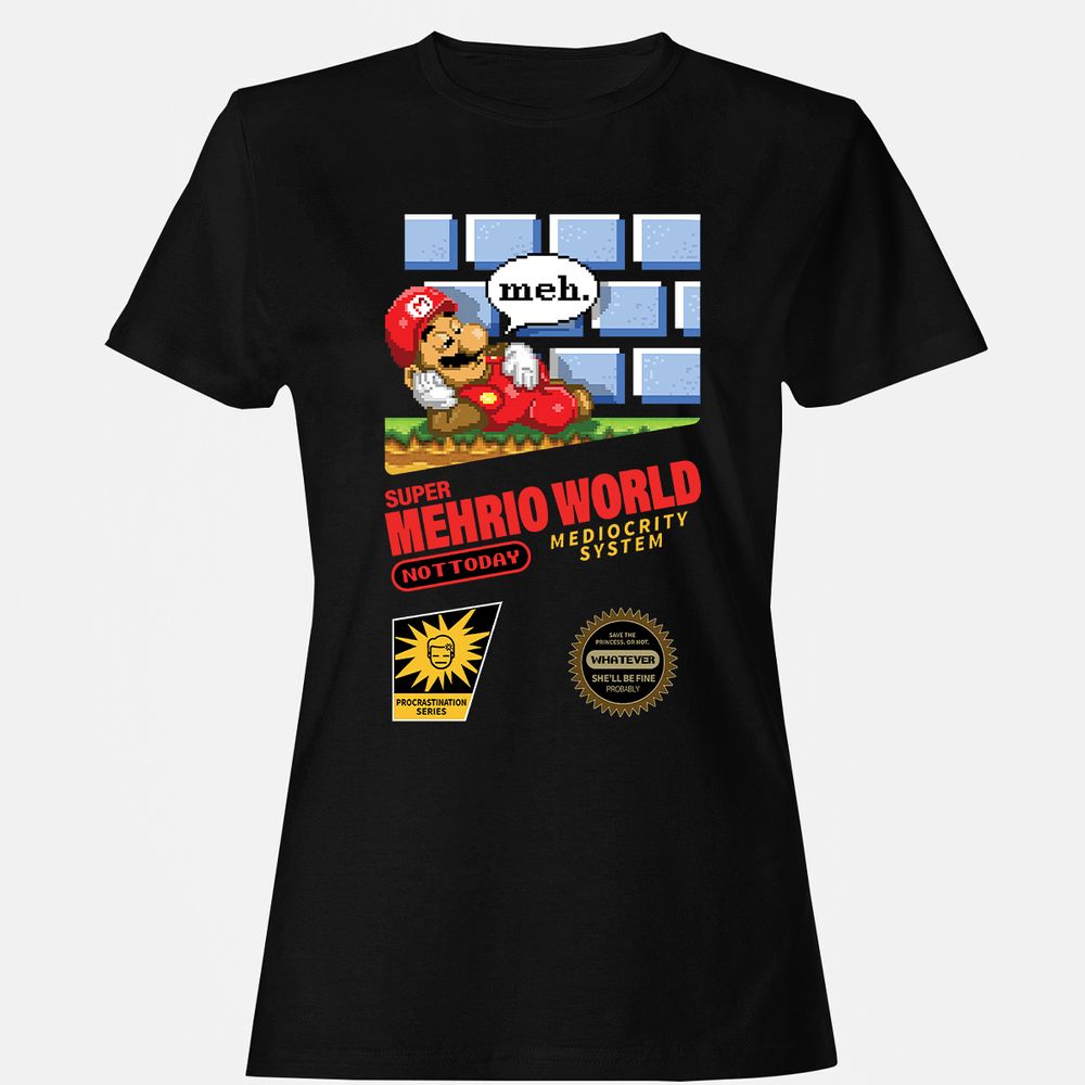 Women's T-Shirt - MSWSU81B - Black - 1