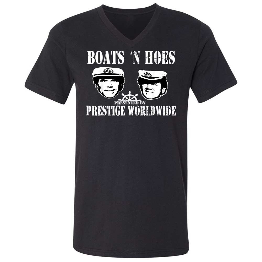 Unisex V-Neck T-Shirt - Y593G29A - Black - 1