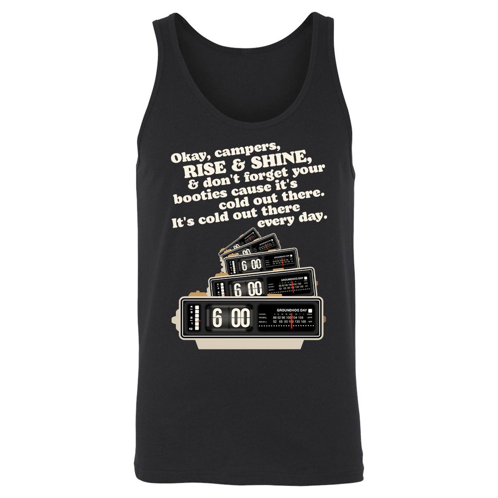 Unisex Jersey Tank - HL6VCN2F - Black - 1