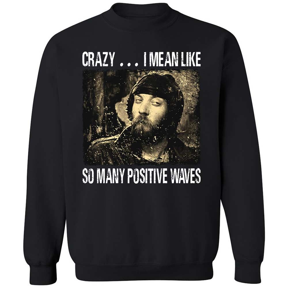 Many positive waves - Black - 1