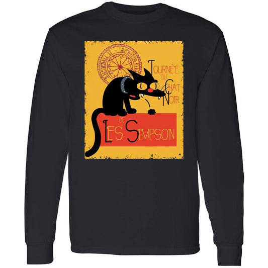Long Sleeve T-Shirt - LVS5NMJX - Black - 1