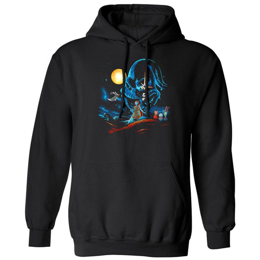 Classic Unisex Hoodie - 4V1ZX9VU - Black - 1