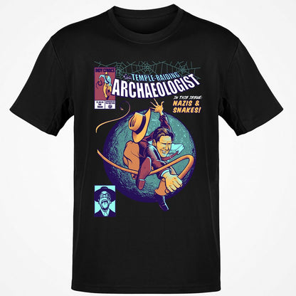 Classic Unisex T-Shirt - XHTCF1WK - Black - 1