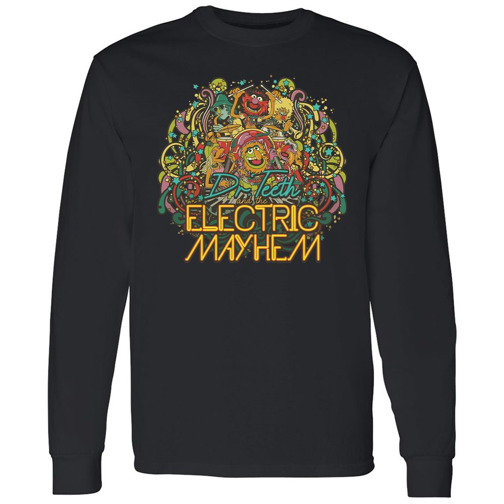 Long Sleeve T-Shirt - TXBY1LZ6 - Black - 1