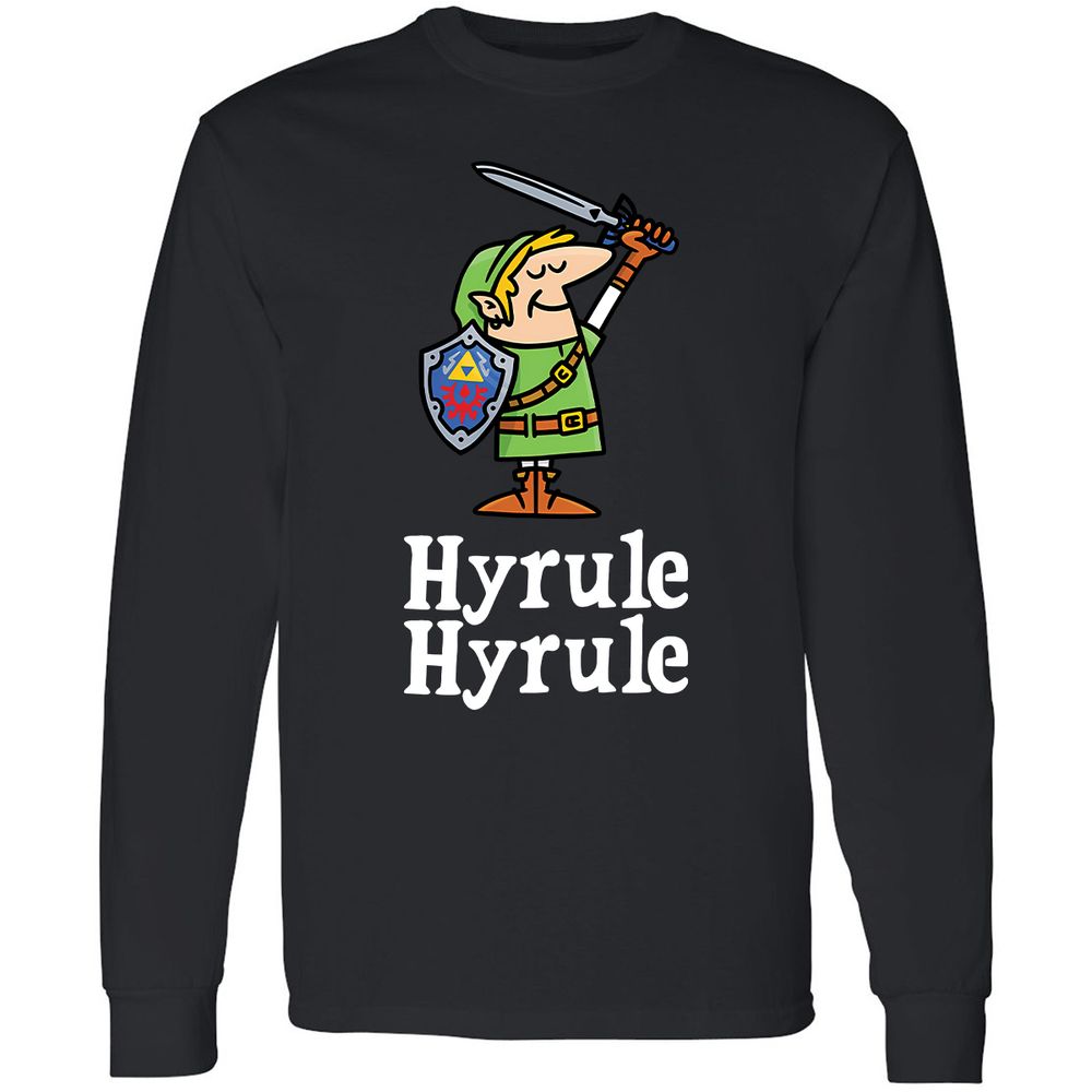 Long Sleeve T-Shirt - WWSKGG2Y - Black - 1