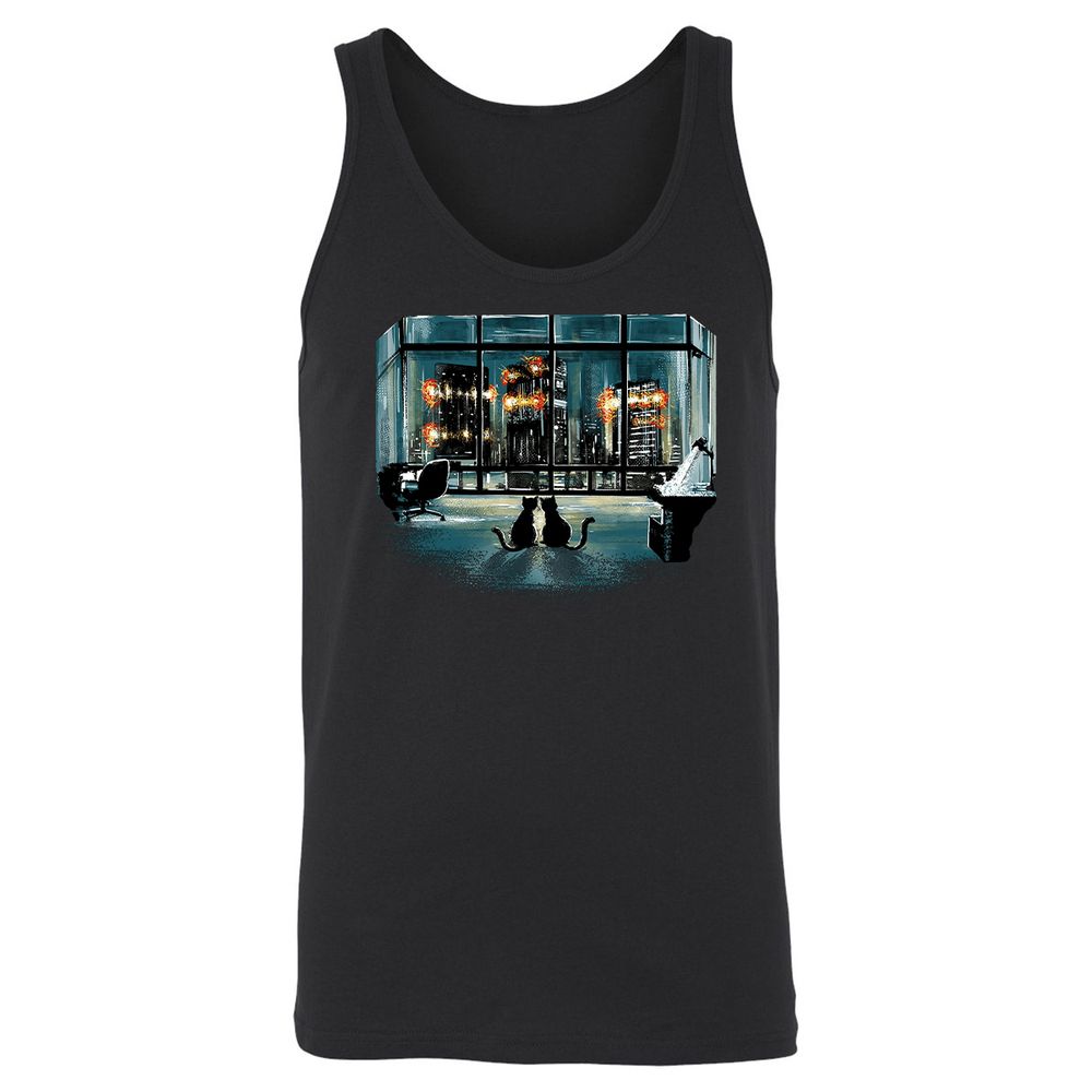 Unisex Jersey Tank - F25Z4CBP - Black - 1