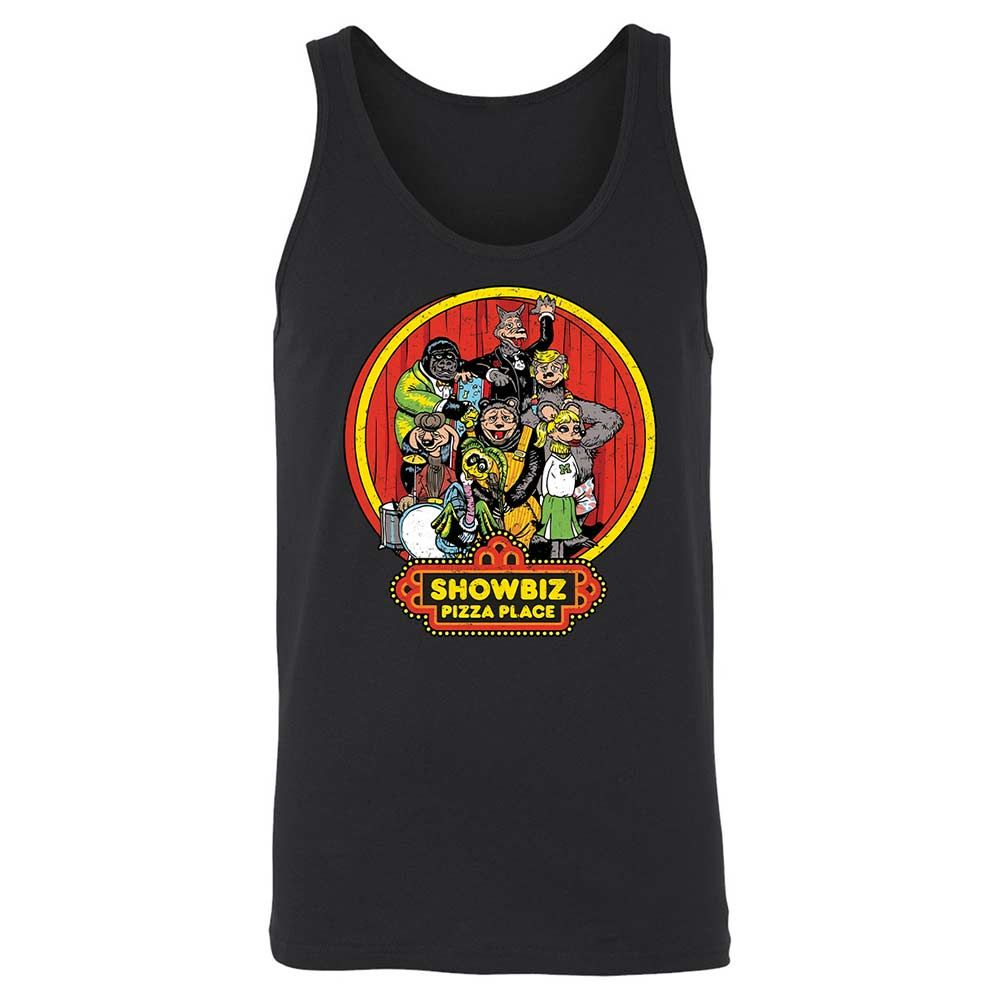 Unisex Jersey Tank - YQBA387Z - Black - 1