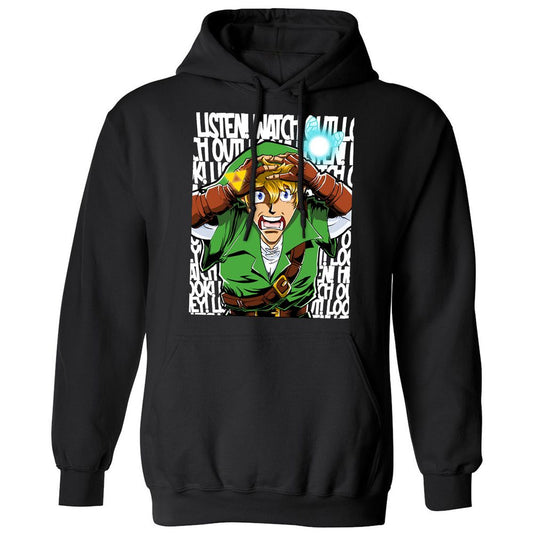Classic Unisex Hoodie - KJEK48KP - Black - 1