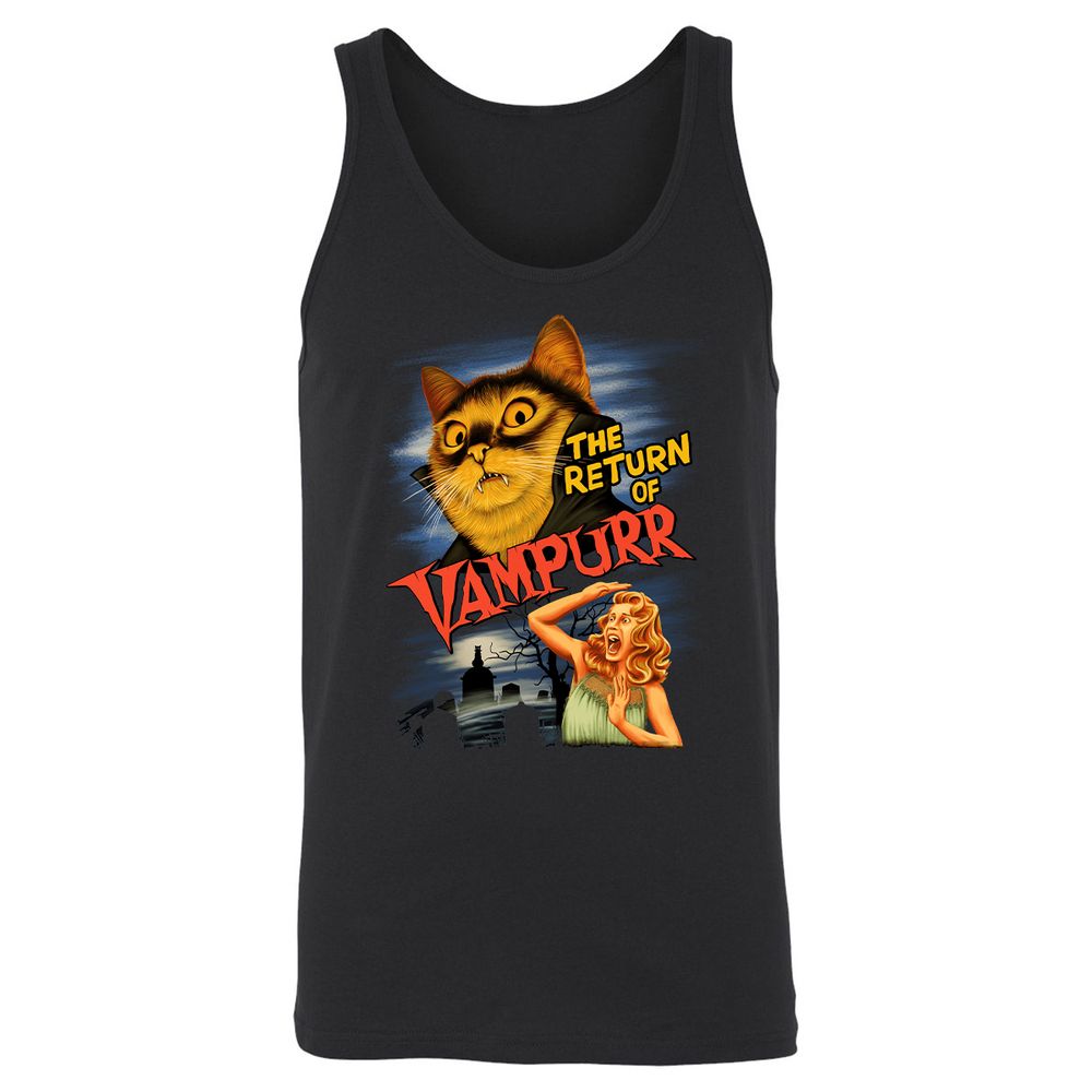 Unisex Jersey Tank - NRQ1BPTN - Black - 1