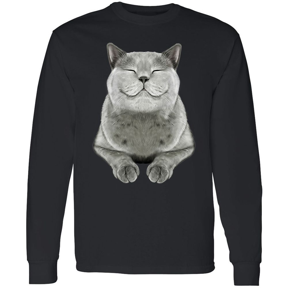 Long Sleeve T-Shirt - SYTZ4NRC - Black - 1