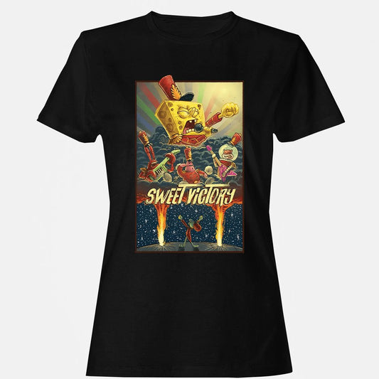 Women's T-Shirt - 6JRXCWTB - Black - 1