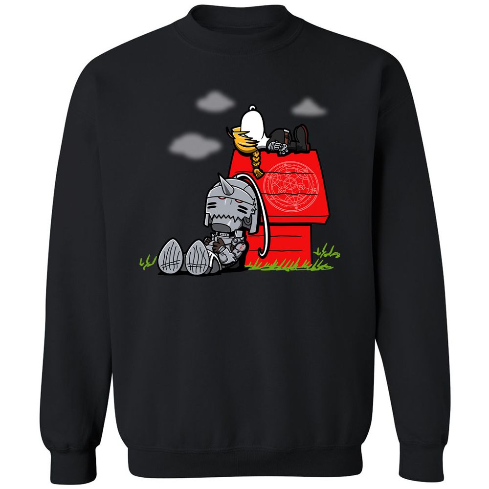 Classic Unisex Sweatshirt - ZV859MNW - Black - 1