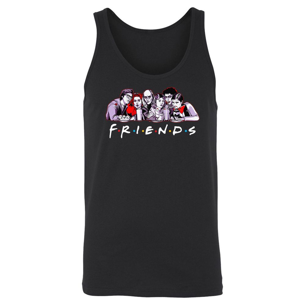 Unisex Jersey Tank - WR1GALQA - Black - 1