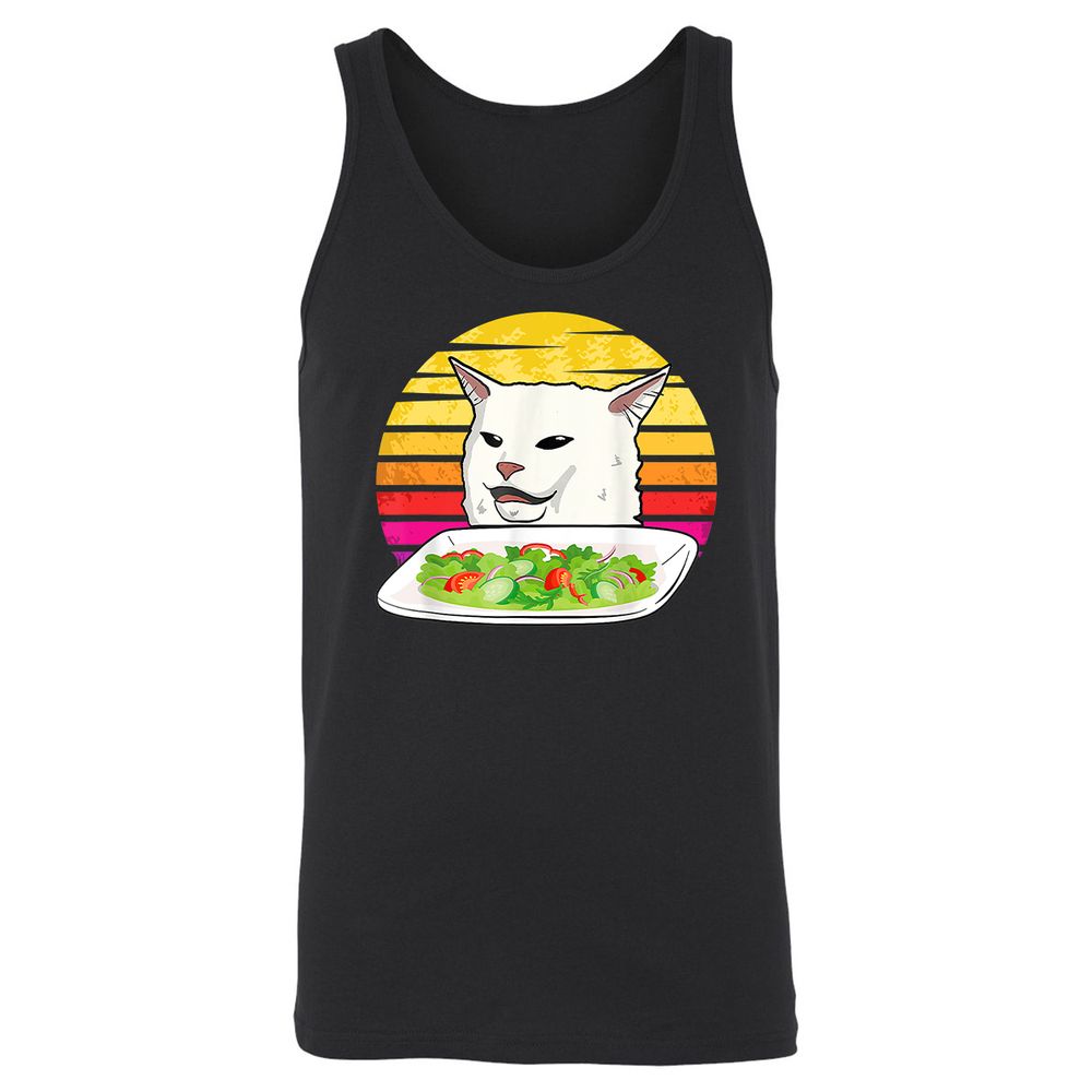 Unisex Jersey Tank - CAKEYZGC - Black - 1