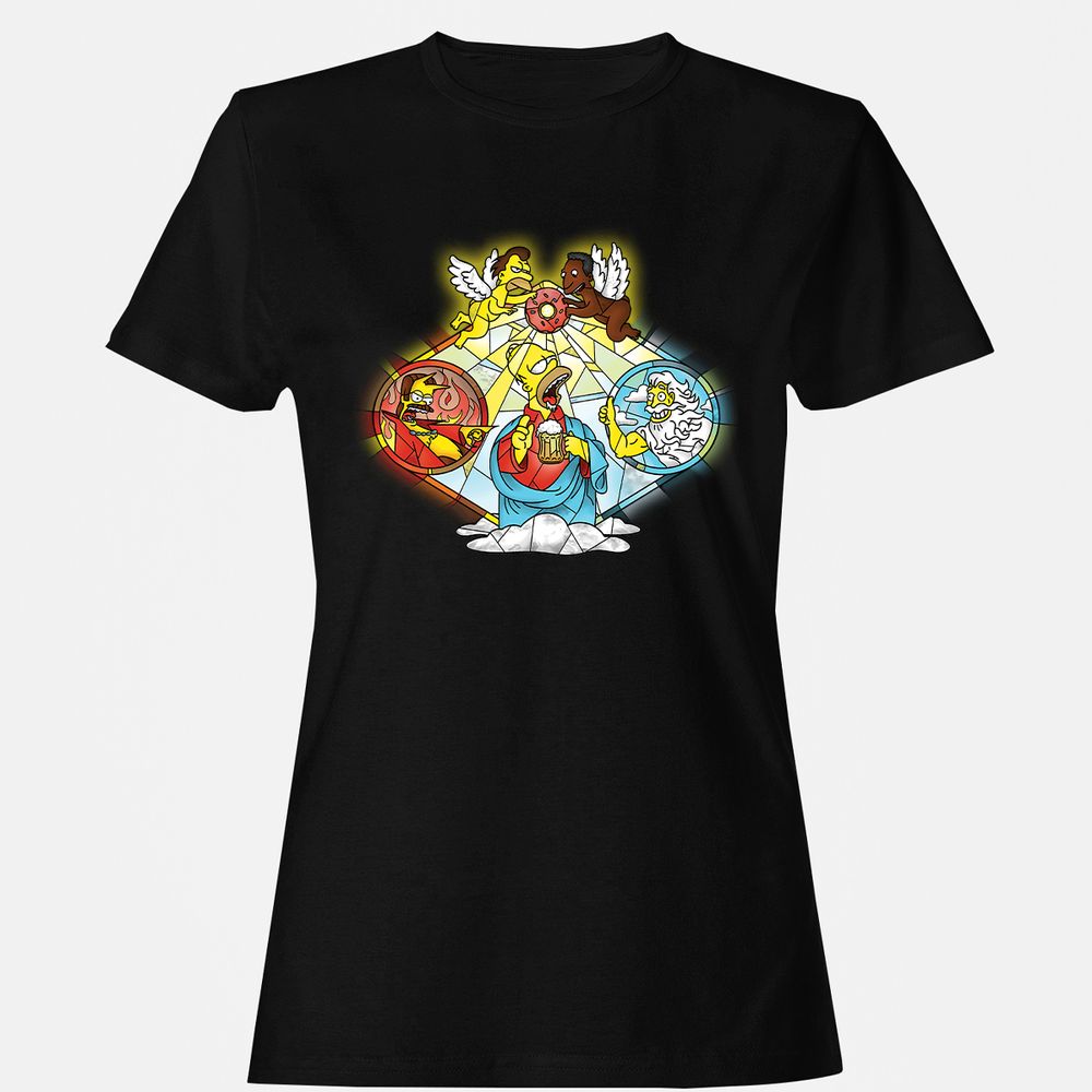 Women's T-Shirt - DA1Z7VTB - Black - 1
