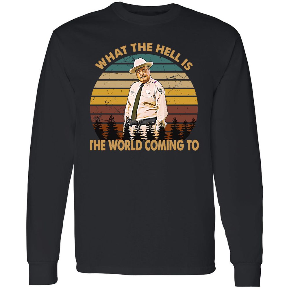 Long Sleeve T-Shirt - V8CB7LC3 - Black - 1