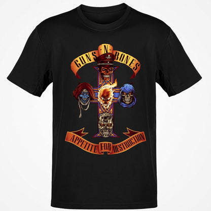 Classic Unisex T-Shirt - CKRBGR4T - Black - 1