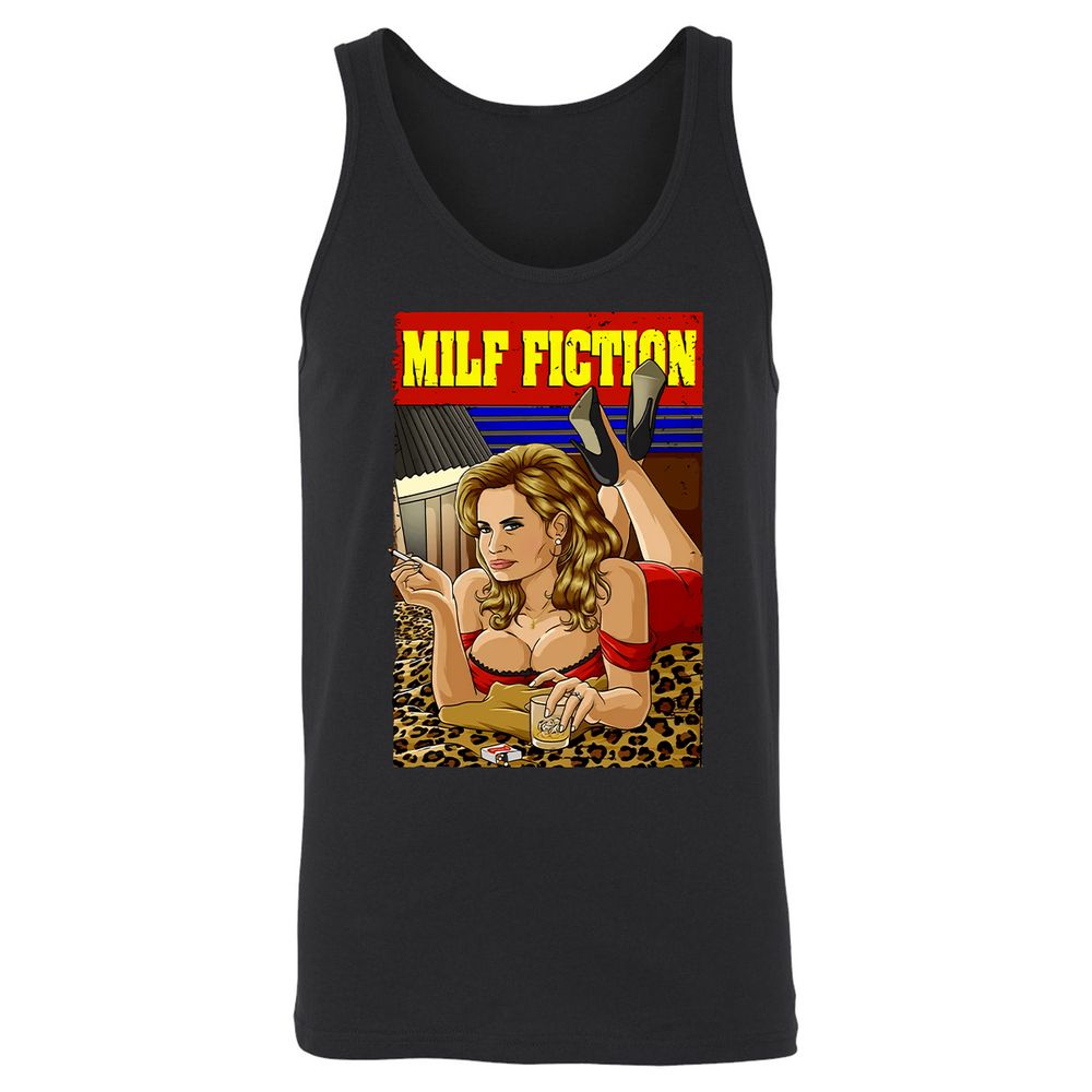 Unisex Jersey Tank - 3SJ7A2BP - Black - 1