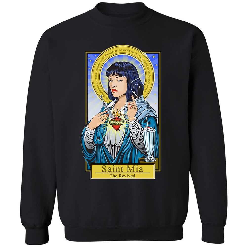 Classic Unisex Sweatshirt - Y8E346ZF - Black - 1