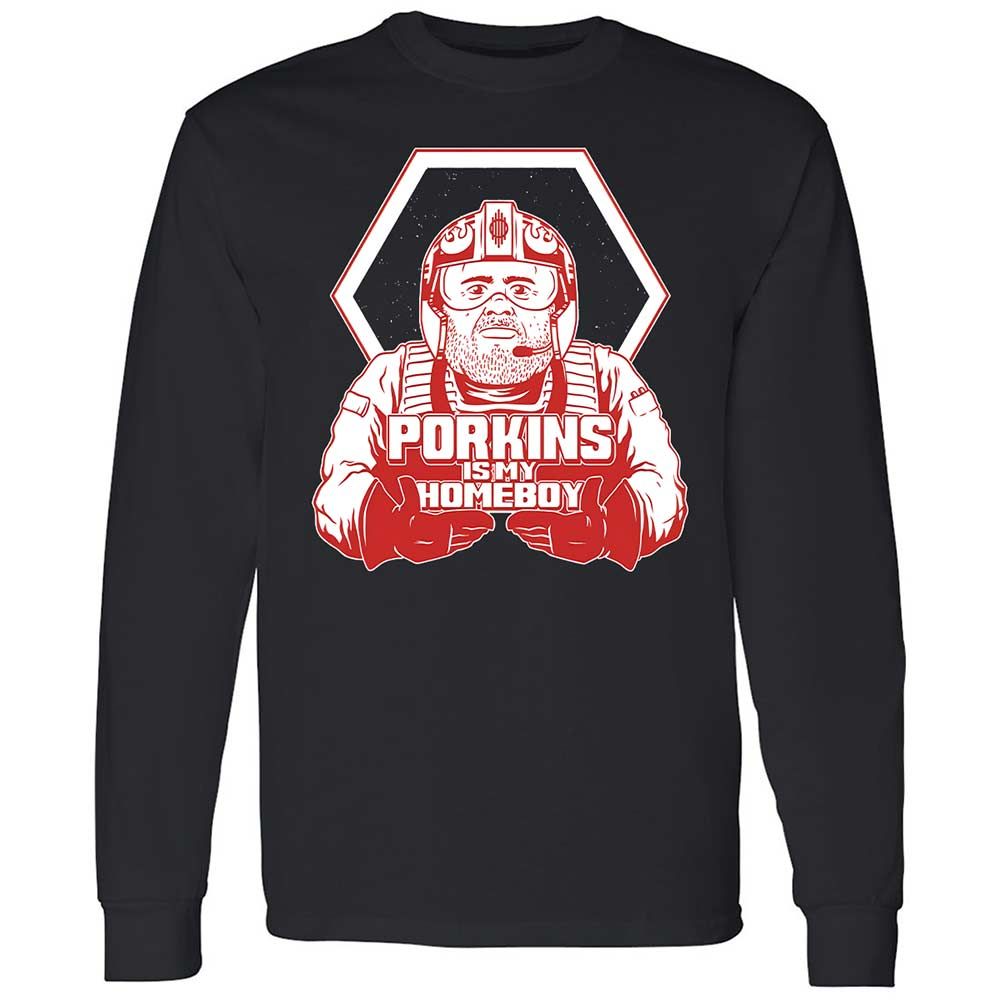 Porkins Is My Homeboy - Black - 1