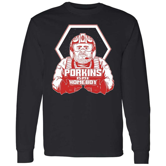 Porkins Is My Homeboy - Black - 1