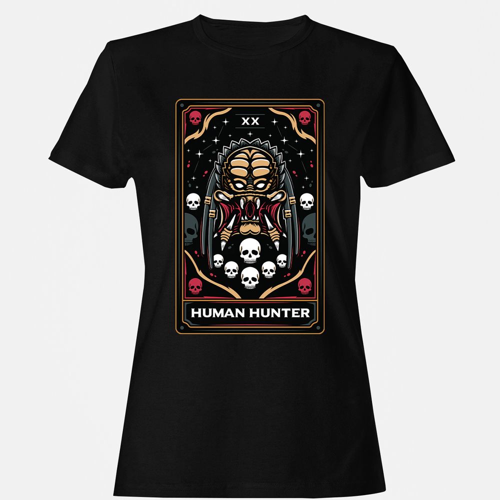 Women's T-Shirt - LKQ7PK6R - Black - 1