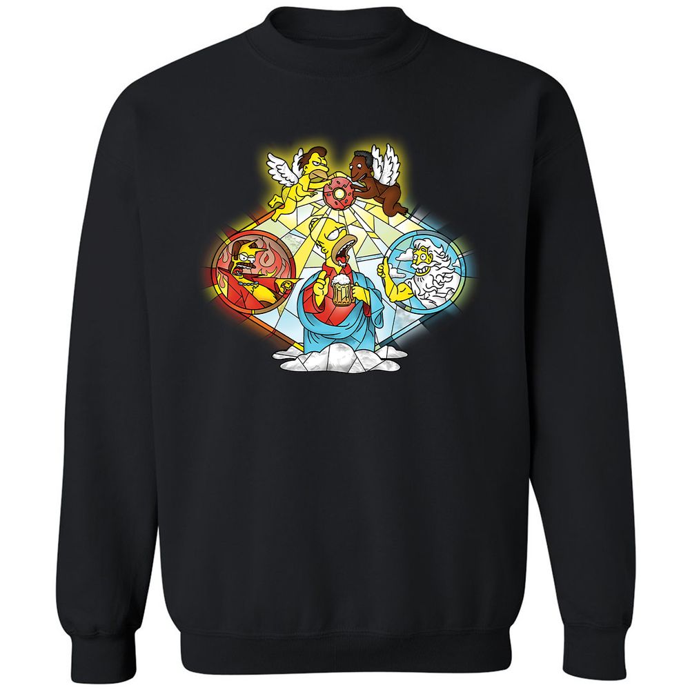 Classic Unisex Sweatshirt - QU9YZXBF - Black - 1