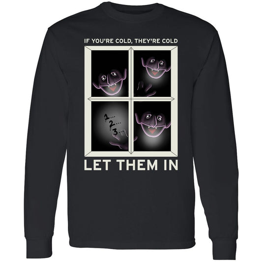 Long Sleeve T-Shirt - PEPQKWZS - Black - 1