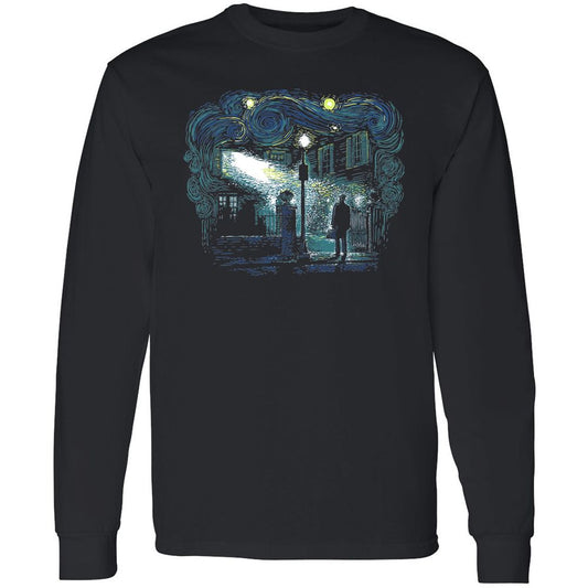 Long Sleeve T-Shirt - FNADUH8B - Black - 1