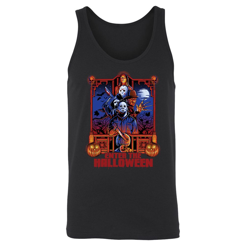 Unisex Jersey Tank - 5V3WQS3J - Black - 1