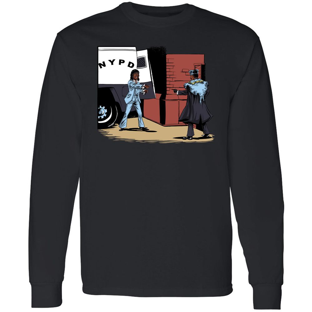 Long Sleeve T-Shirt - 8MY8S2XJ - Black - 1