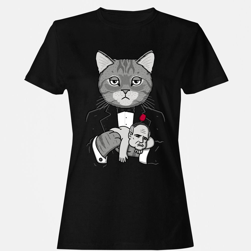 Women's T-Shirt - 8ZQ3CP4H - Black - 1