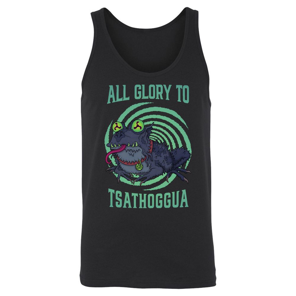Unisex Jersey Tank - HM56DXMK - Black - 1