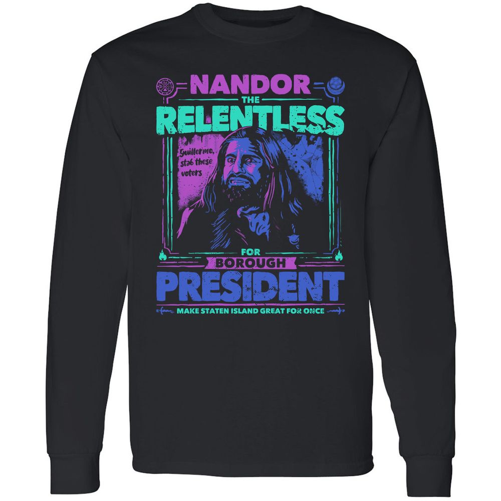 Long Sleeve T-Shirt - 4SBKCLRY - Black - 1