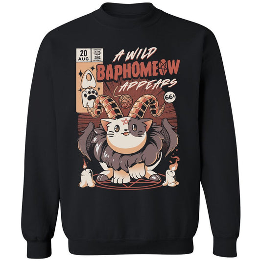 Classic Unisex Sweatshirt - V8FTQMF6 - Black - 1