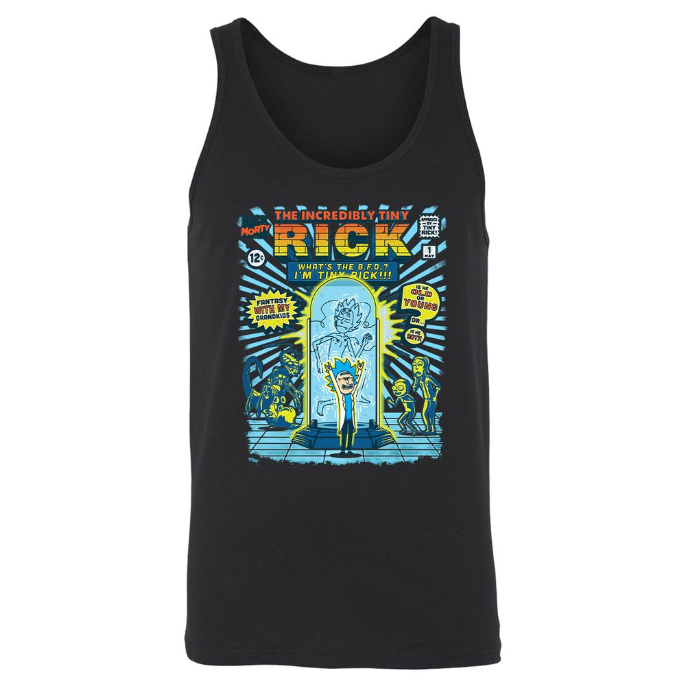 Unisex Jersey Tank - DSB6AUNR - Black - 1