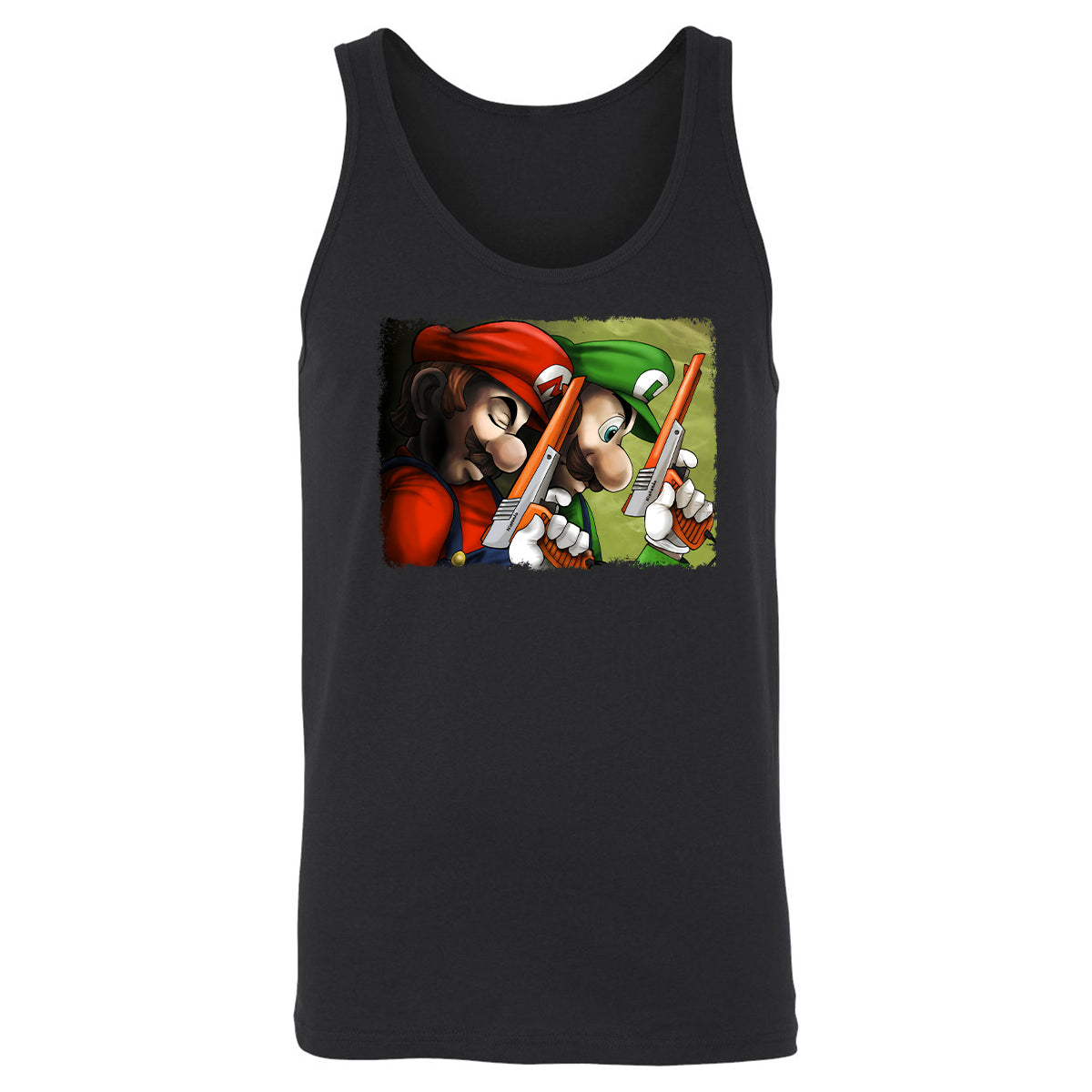 Unisex Jersey Tank - E7HC66V7 - Black - 1
