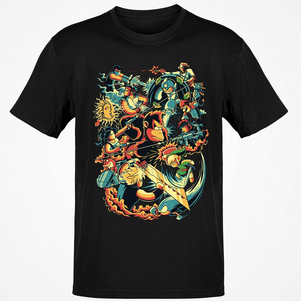 Classic Unisex T-Shirt - BJV6G5NS - Black - 1