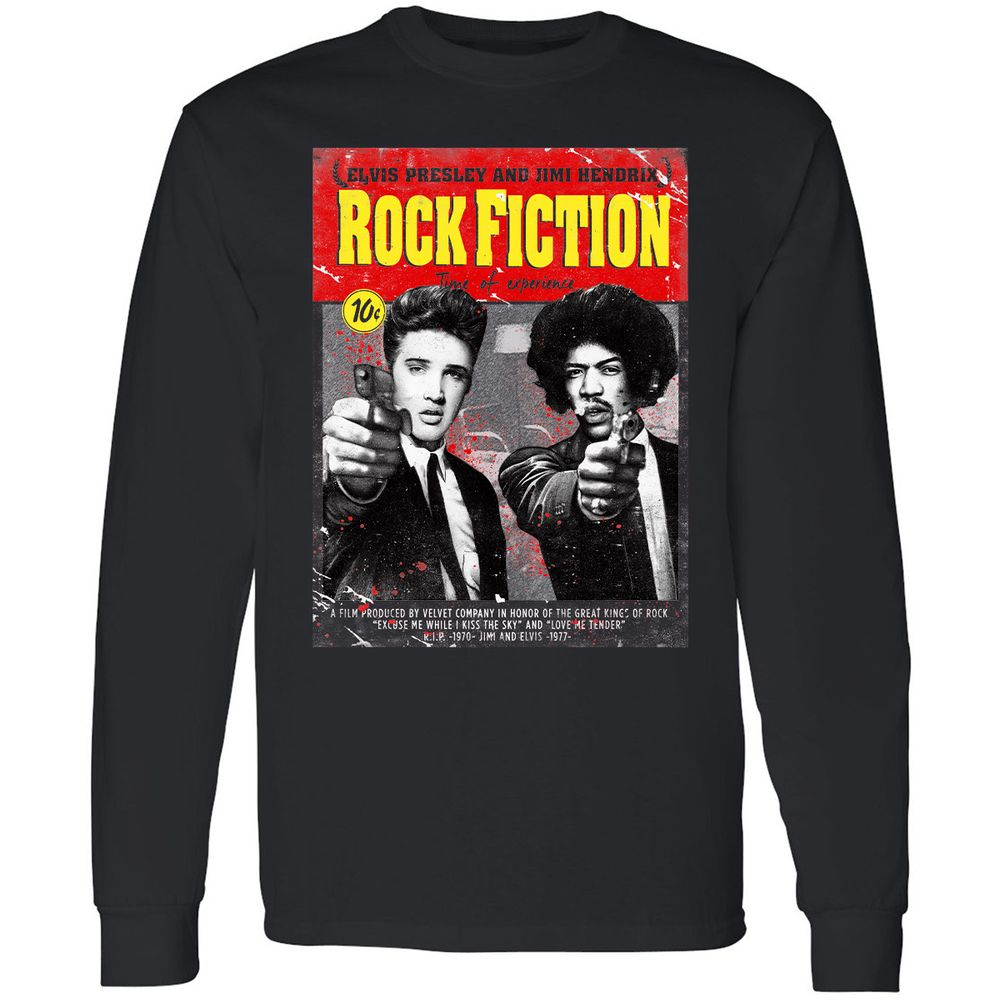 Long Sleeve T-Shirt - DQ8UB5DP - Black - 1