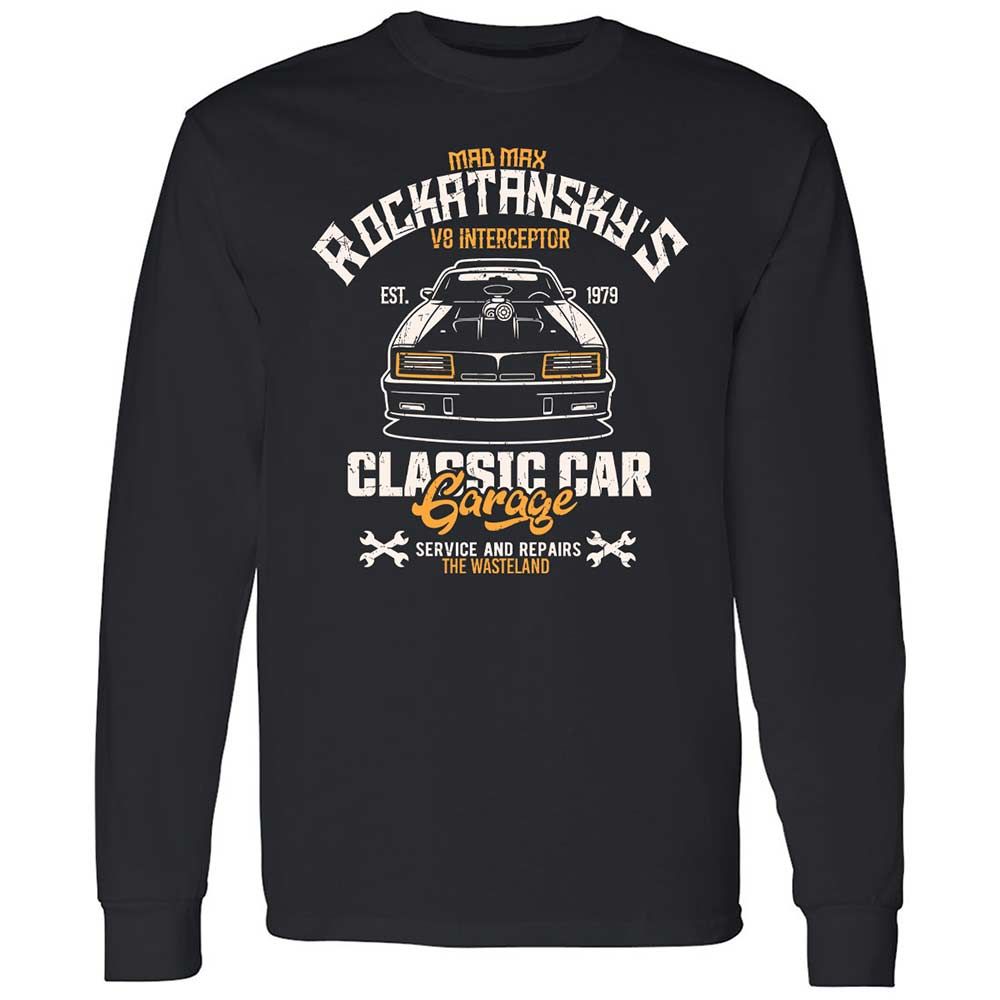 Long Sleeve T-Shirt - 4VMRT11Y - Black - 1