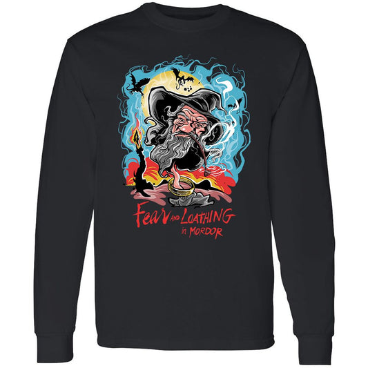 Long Sleeve T-Shirt - TQQF4X9Y - Black - 1