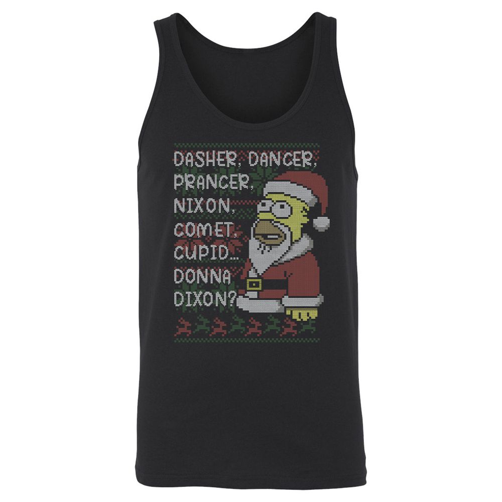 Unisex Jersey Tank - HNZ47F4F - Black - 1